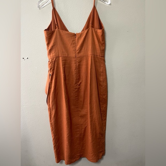 ORCHID DRESS IN TERRACOTTA, Lovers and Friends, size M - Picture 10 of 12